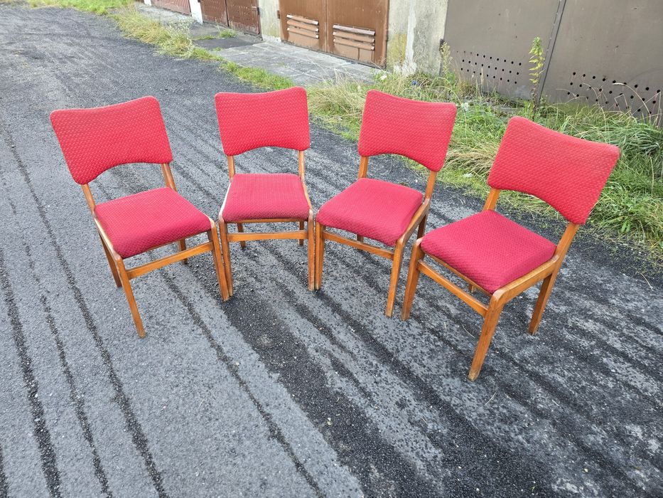 Krzesła prl transport rezerwacja Goszcza