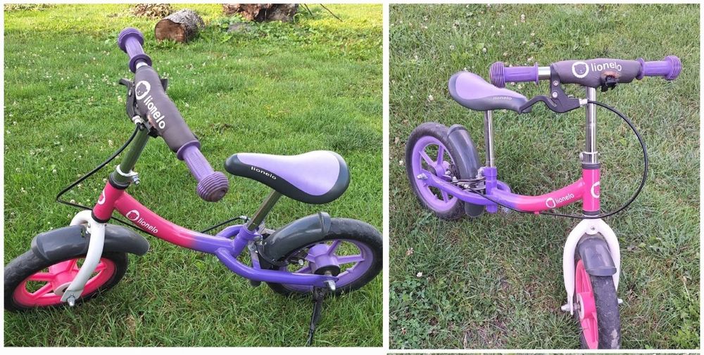 Rowerek biegowy i rower koła 16"