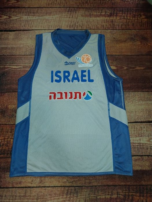 Izrael koszulka koszykarska dwustronna