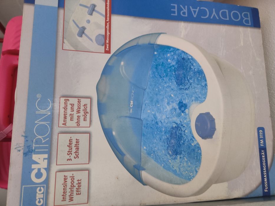 Hidromassajador de Pés CLATRONIC NOVO
