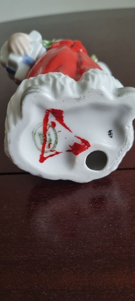 Figurka porcelanowa Święty Mikołaj