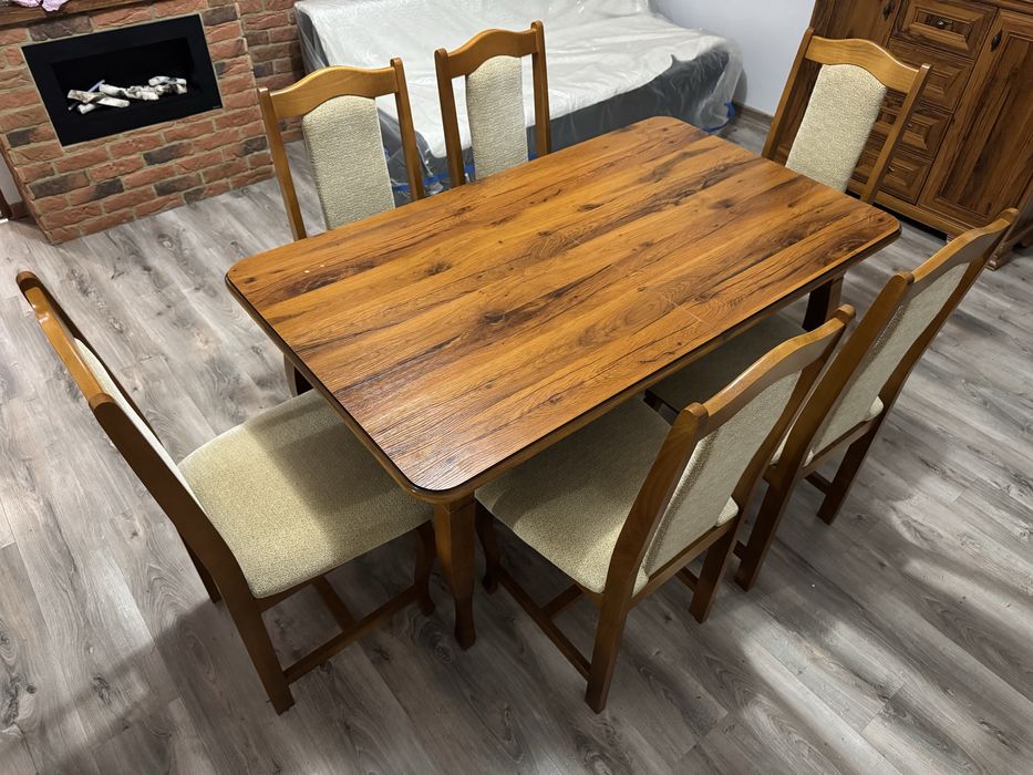 Komplet mebli classic szkło kryształ