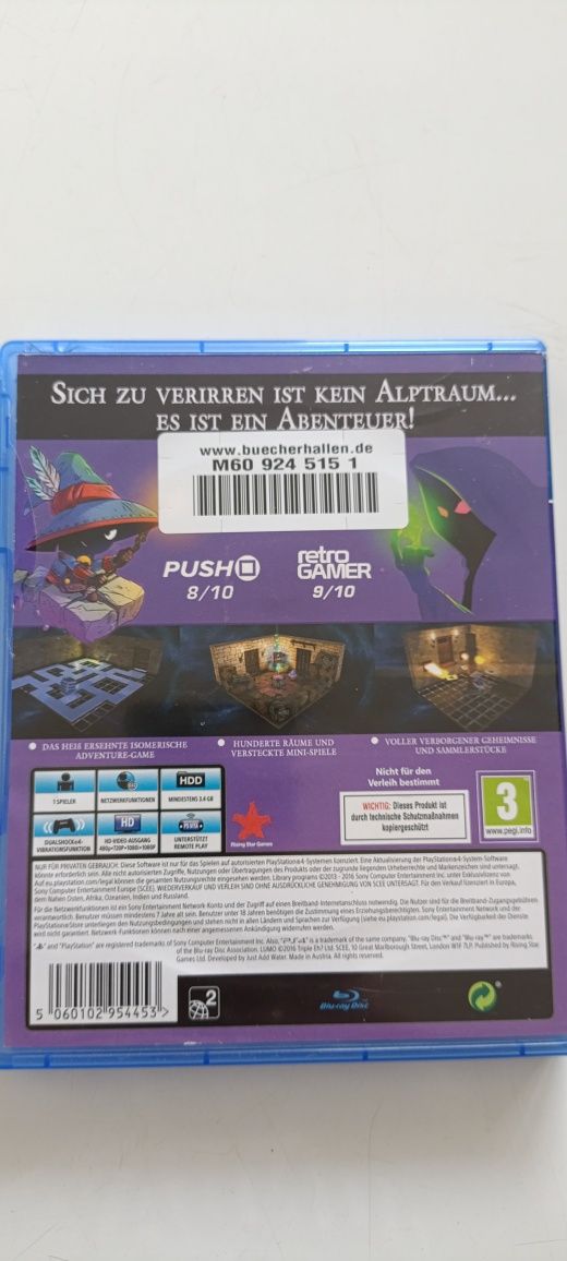 Lumo platformówka logiczna PS4