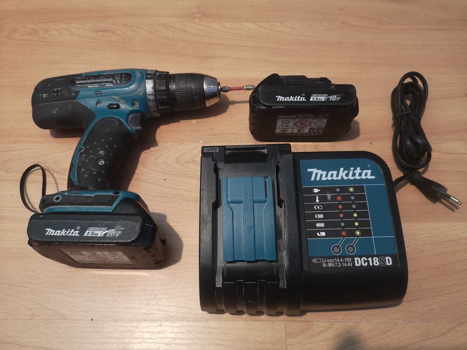 Wkrętarka Makita ddf 453 2x akumulator