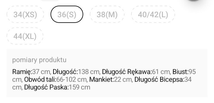 Piękna sukienka. S/M