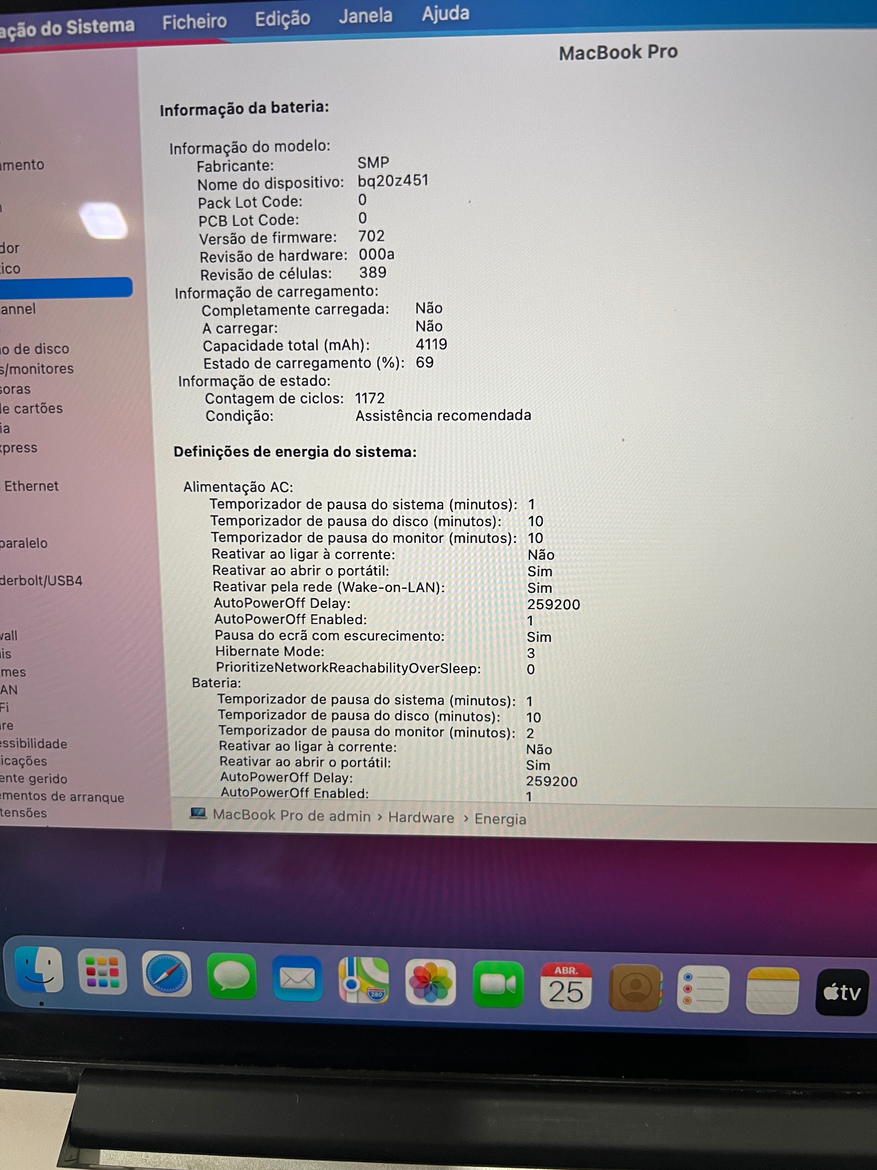 Apple MacBook Pro 13" Pro Retina A1502 - i5 2.4 - 8GB - 120SSD