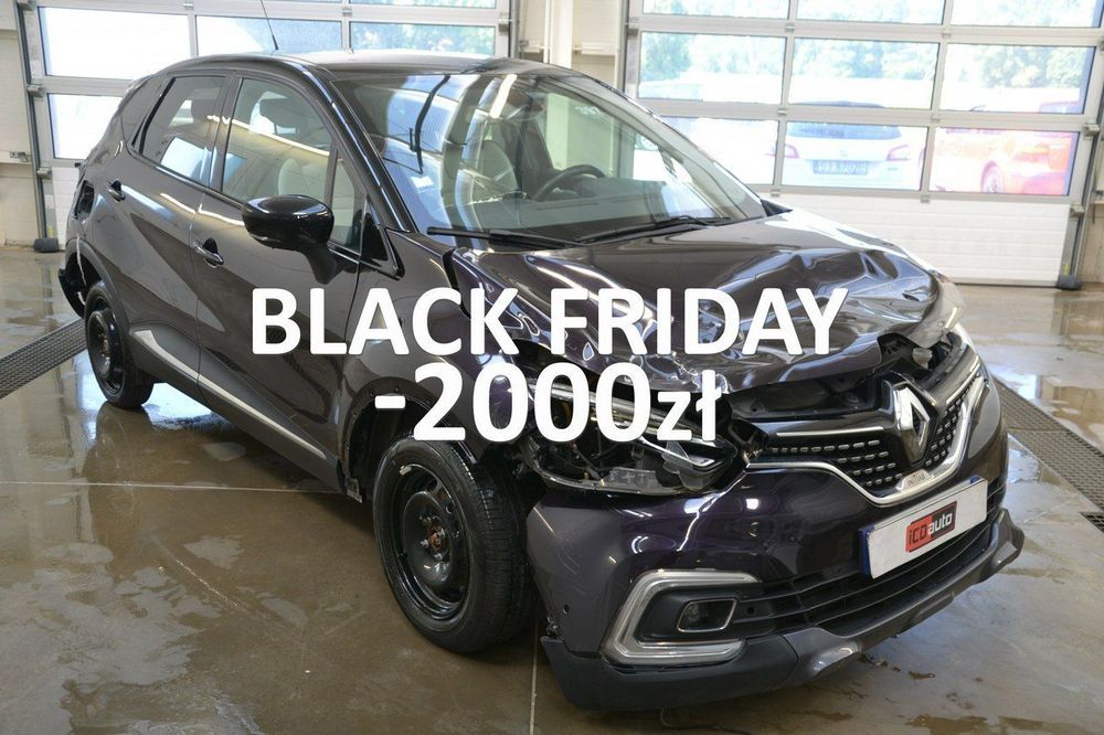 Renault Captur 1,5 dci 110ps* 6-biegów* initiale paris * LED * skóra * nawi * ICDauto