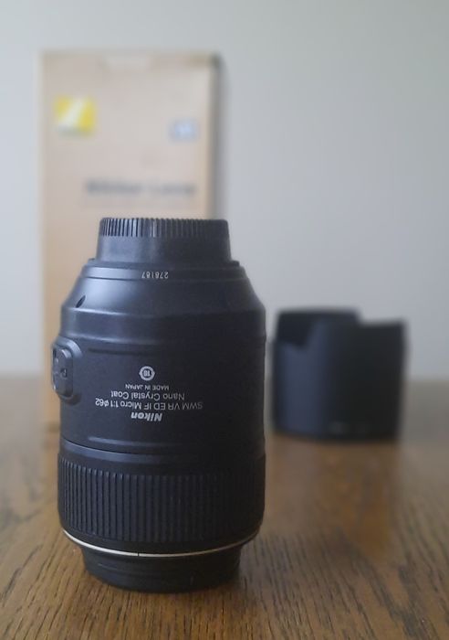 Obiektyw Nikon AF-S Micro Nikkor 105mm 1:2,8 G ED VR