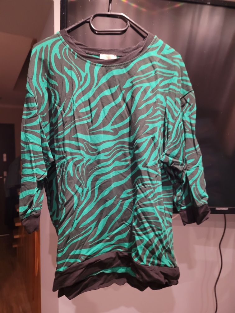 Bluza damska XL zielona stan idealny Megi