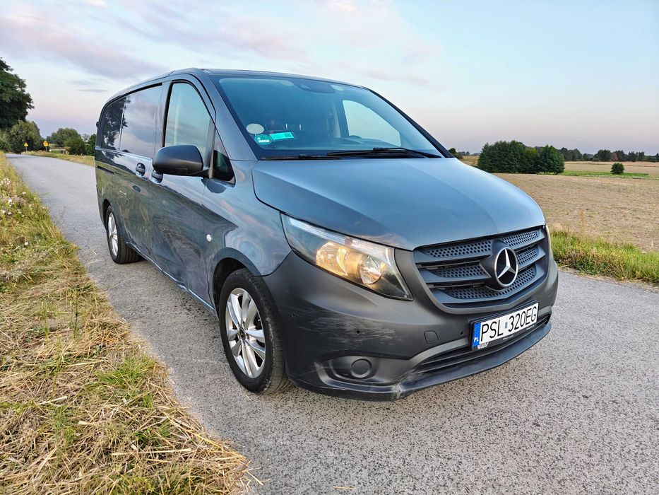 Mercedes Vito 110CDI L2 Długi Klima, AndroidAuto Kamera Tempomat, FVAT