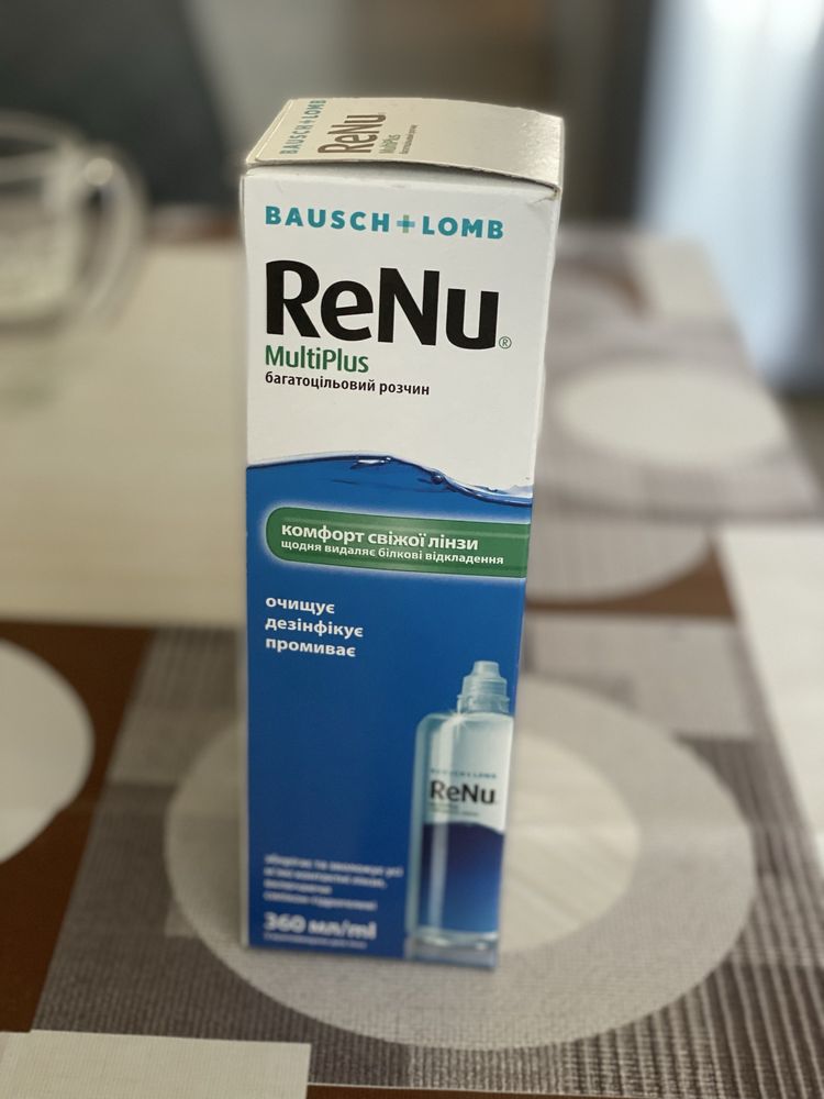 Розчин для контактних лінз RENU 360ml