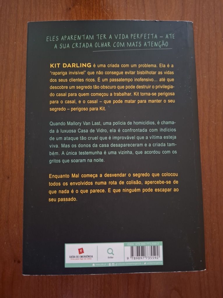 Livro O Diário da Criada 11,50€