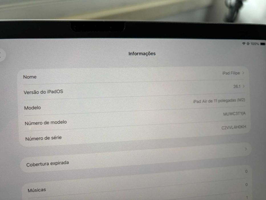 iPad Air 11'' M2 128GB com Pencil Pro e Capa