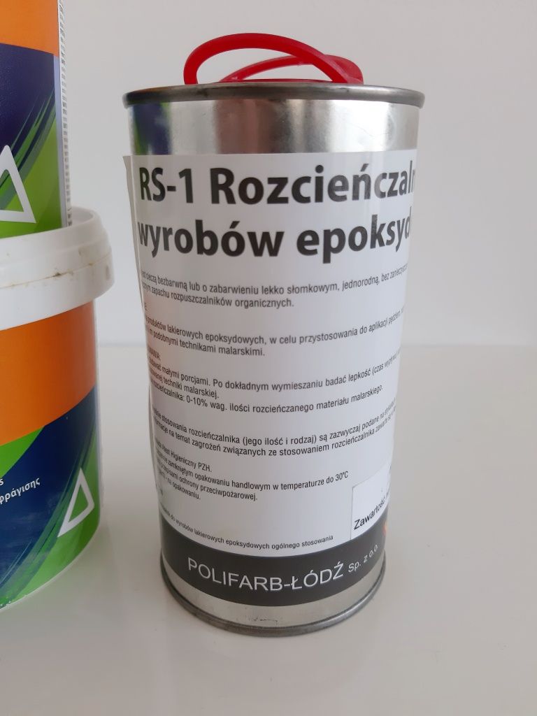 Epoksyd dwuskładnikowy Epoksol Putty plus rozczieńczalnik do epoksydu