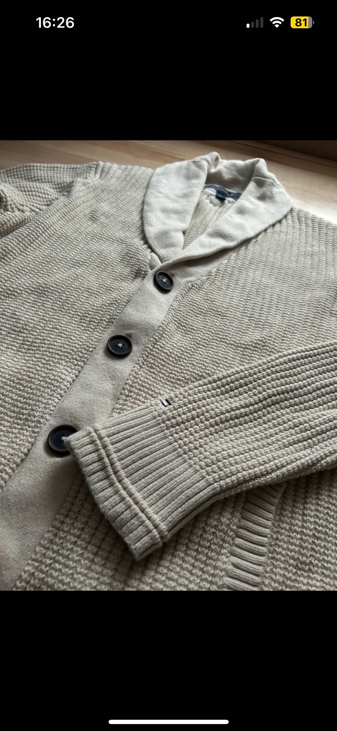 Sweter/kardigan męski Tommy Hilfiger