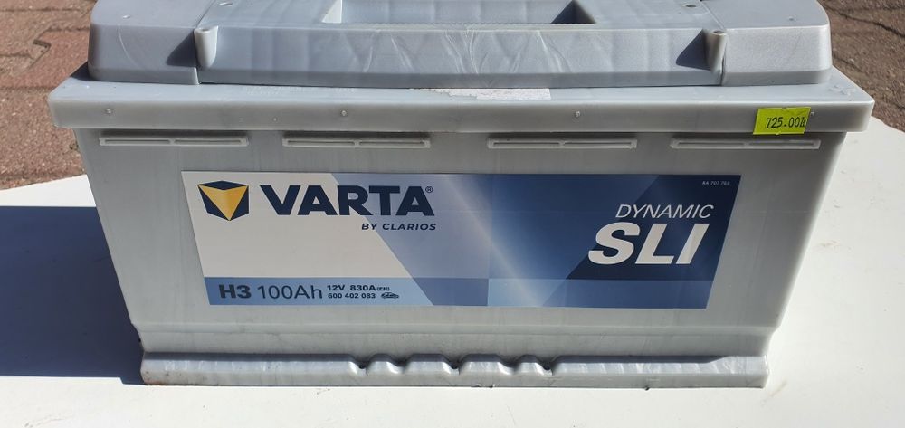 Akumulator Varta 12V 100Ah 830A Nowy Gwarancja