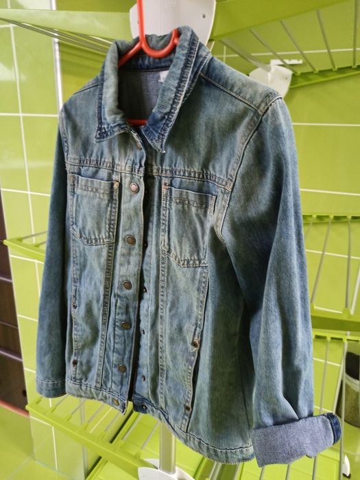 Katana, kurtka dżinsowa marka Coccodrillo, rozmiar 140