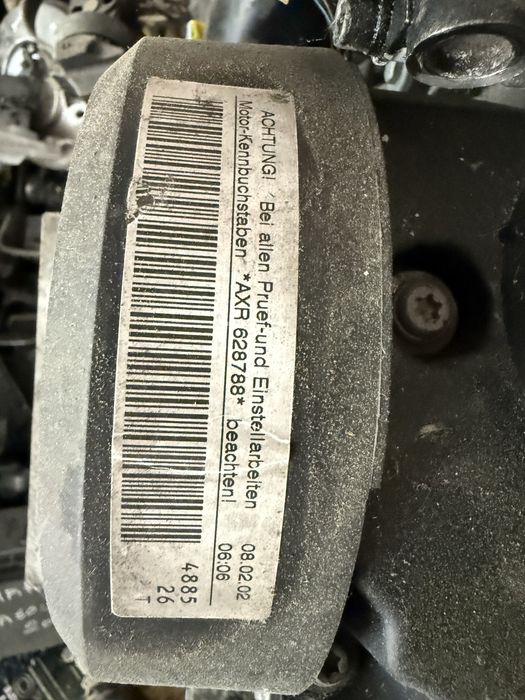 VW Motor/Caixa 1.9 TDI AXR