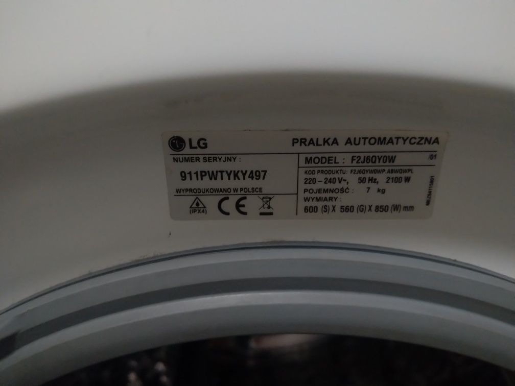 Pralka automatyczna LG