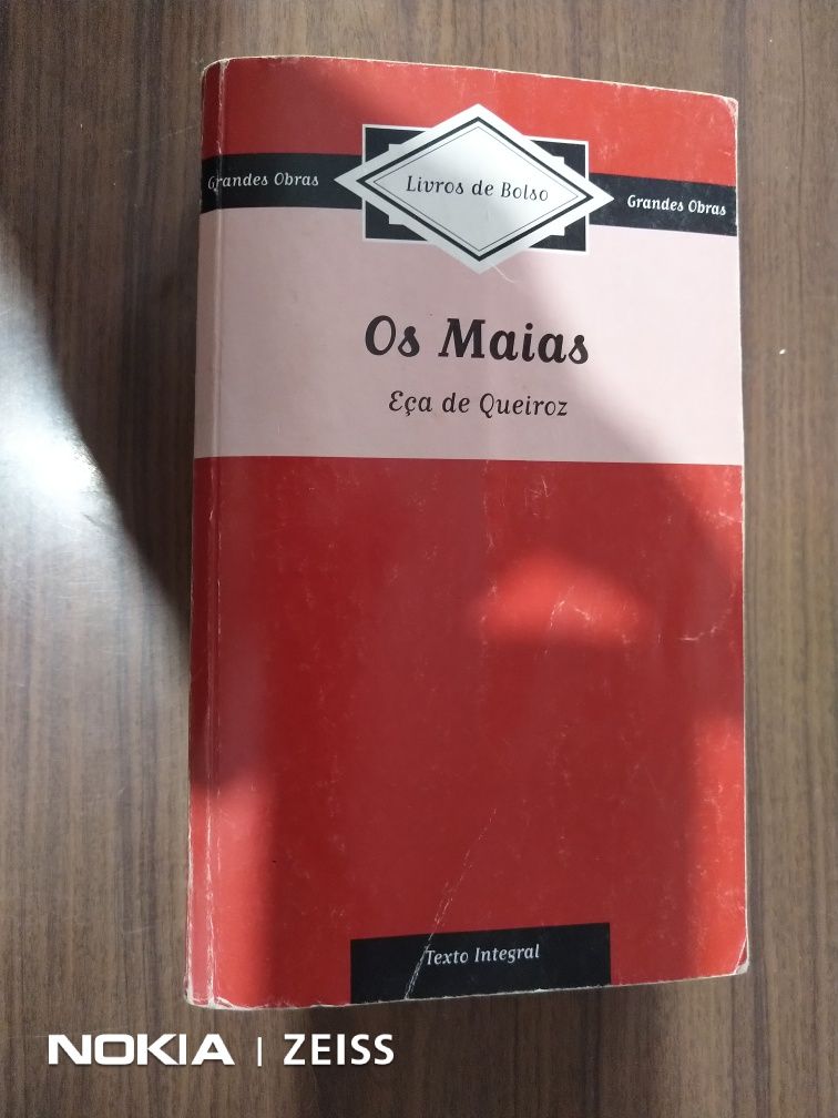 Livro, os maias, Eça de Queiroz