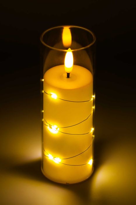 Znicze LED 4 szt. + 8 baterii GRATIS – długa żywotność