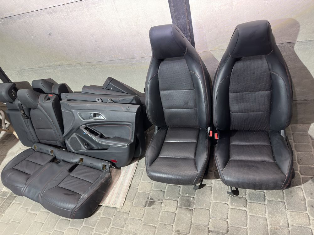 Mercedes cla  gla amg fotele  komplet