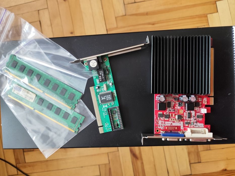 Комплектуючі для комп'ютера відеокарта процесор ssd плата блок живленн