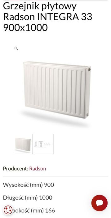 Grzejnik NOWY Radison jak PURMO  BIDERUS okazja Białystok