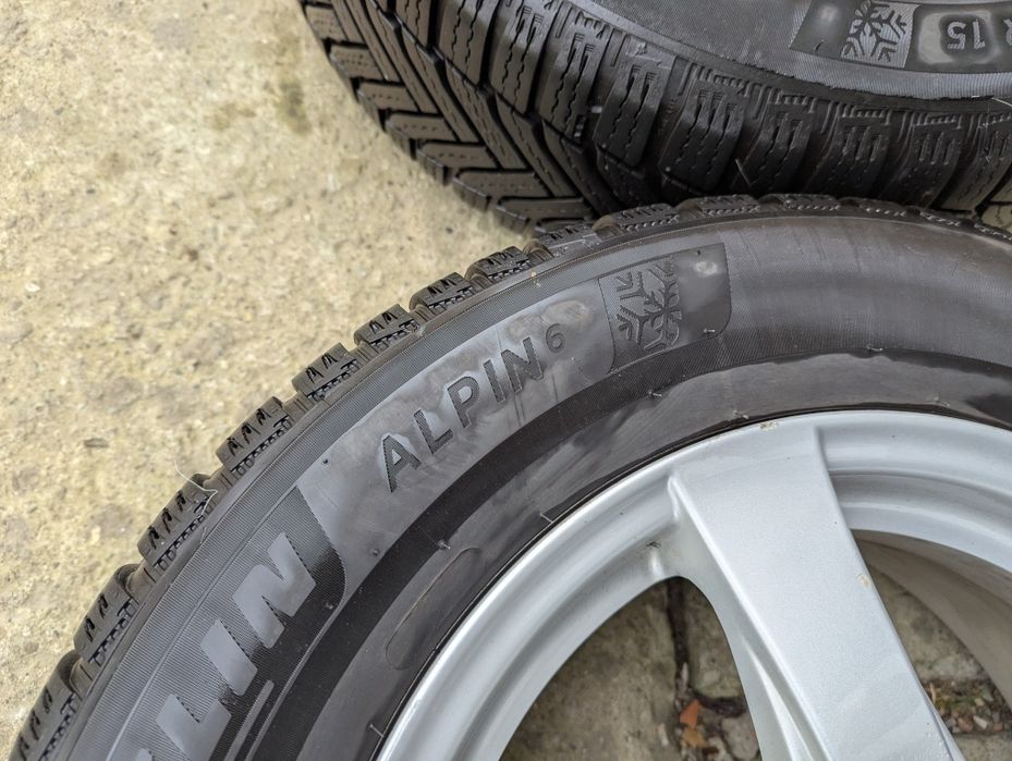 Резина, диски , колеса R16 Renault Zoe Michelin 2023 alpin 6