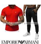 Armani komplety męskie M do 2xl logo wyszywane