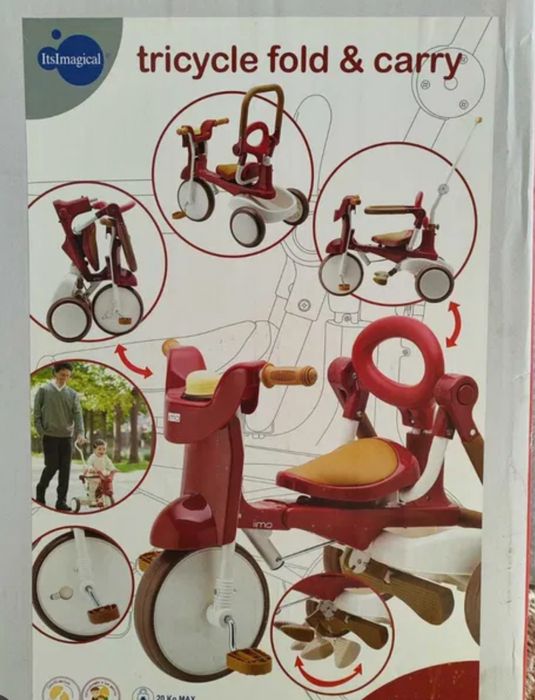 Triciclo 3 em 1 - criança