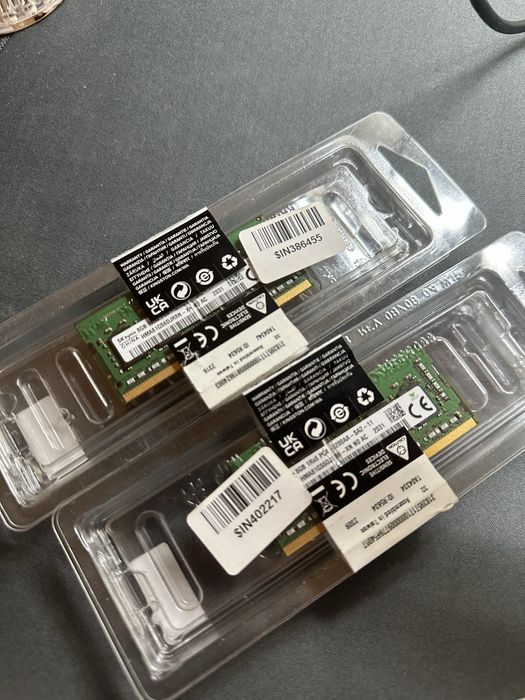 Оперативна памʼять DDR4 2x8Gb (16Gb) 3200Mhz