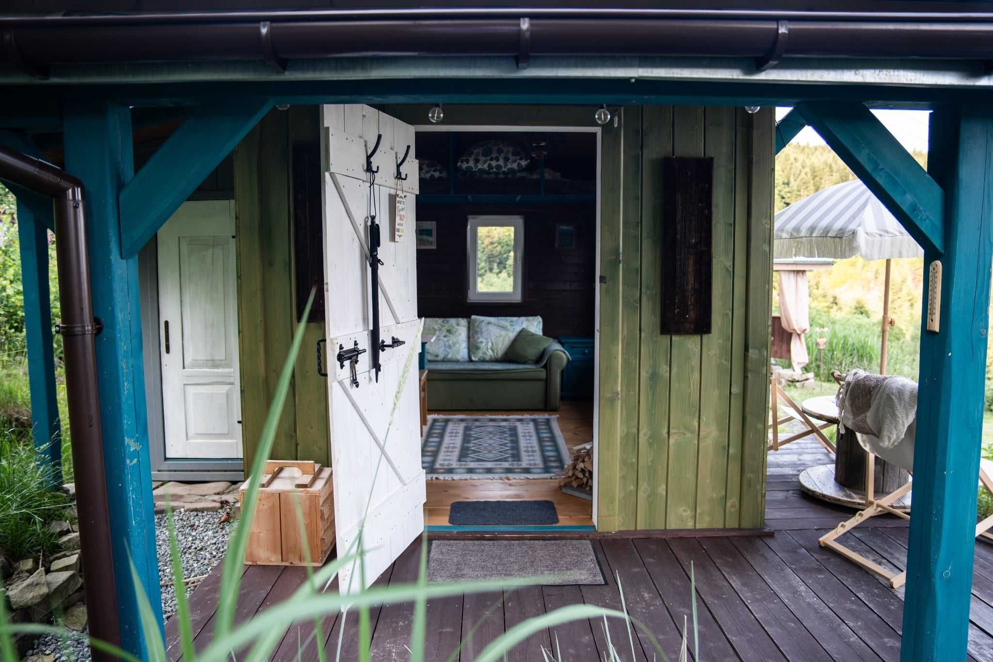 Chatka na odludziu w górach - tiny house - mega widoki - wanna górska