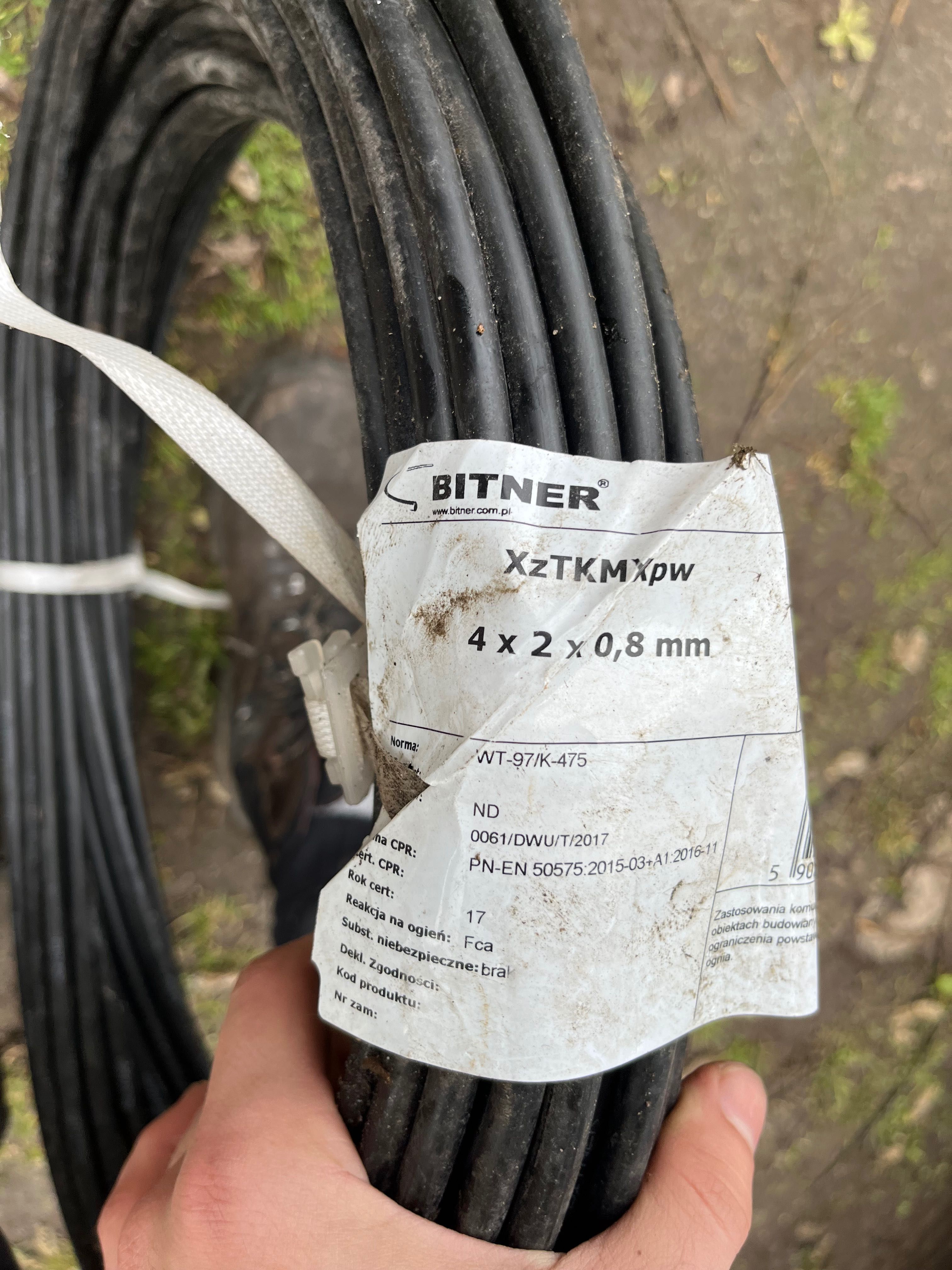 Kabel xztkmxpw 4x2 x0 8mm2