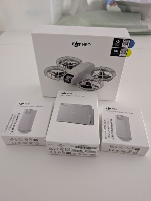 DJI NEO (Novo) + charging hub + 2 baterias