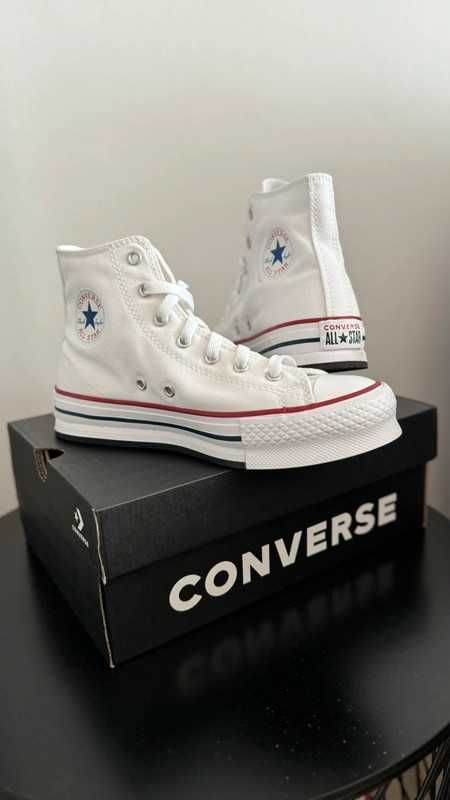 Damskie białe Conversy, trampki Converse All Star nowe 36