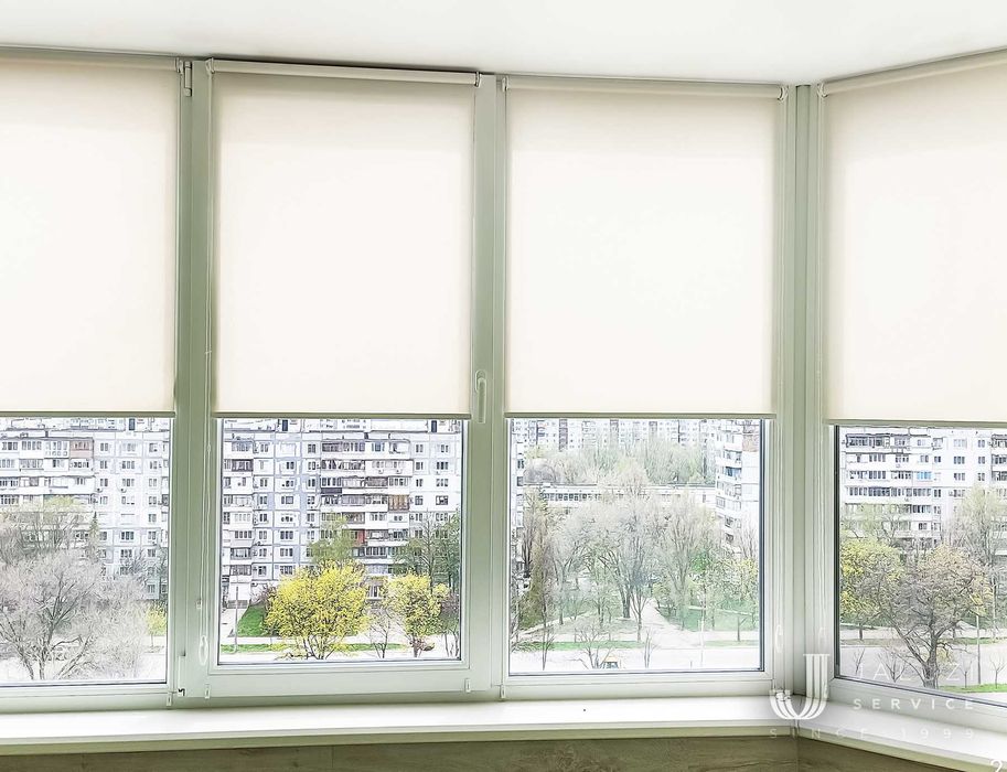 Ролеты на окна всех типов. Жалюзи день ночь, Рулонные шторы P-12