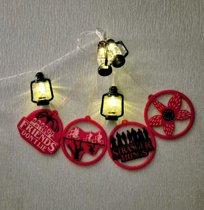 Дивні Дива новорічні прикраси та підставка Набір