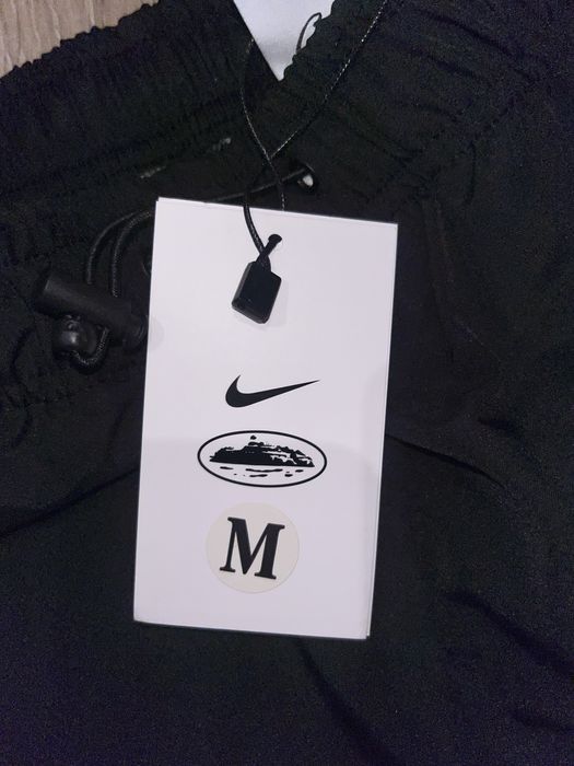 Штани nike x corteiz (чорний і сірий колір)