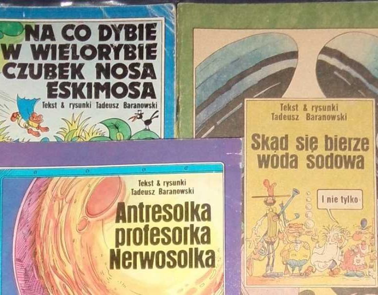 8x komiksy z PRL, Tadeusz Baranowski - lata 80 świat młodych komiks