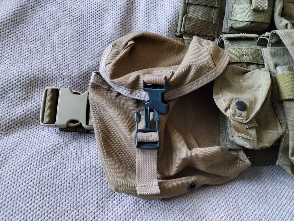 Chest rig RRV Coyote Brown PANTAC/FLYYE z kompletem ładownic