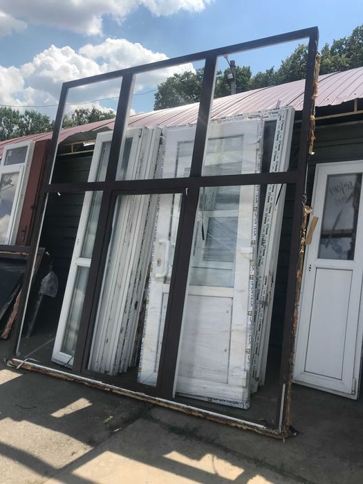 Балконная рама 2660*2950 REHAU BETLER новая в три стекла утепленная