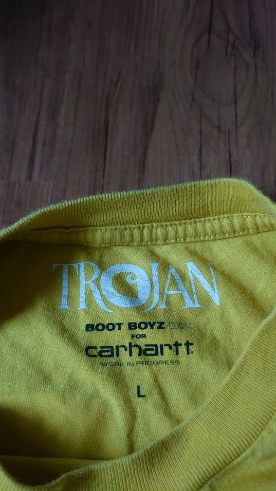 Carhartt Trojan koszulka długi rękaw L żółta