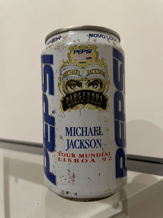 Lata Comemorativa Tour Michael Jackson Lisboa 92