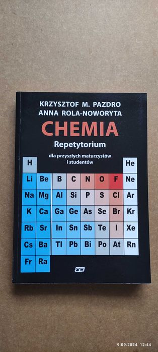 Chemia. Repetytorium. Krzysztof Pazdro, Anna Rola-Noworyta