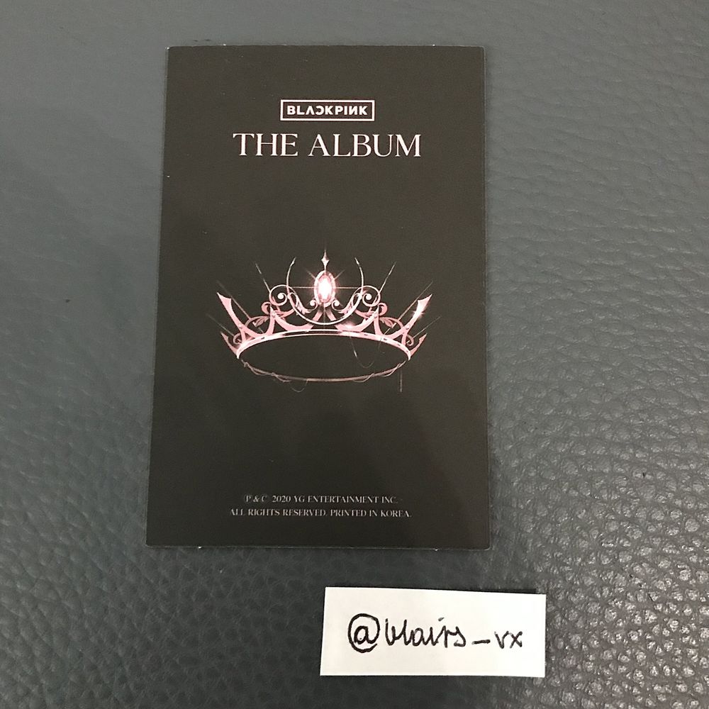 !WYMIENIĘ! BLACKPINK — LISA photocard the album