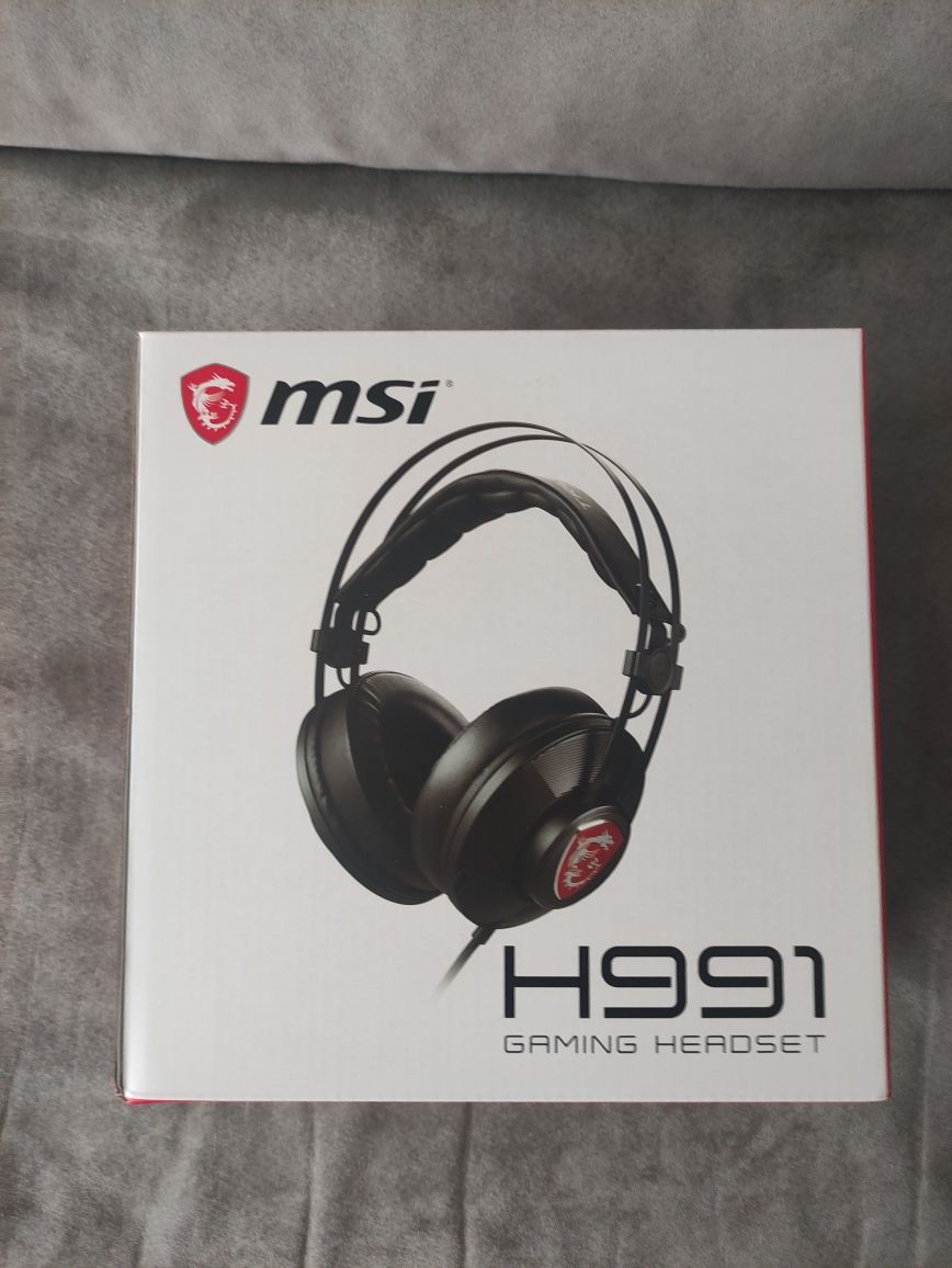 Headset Gaming MSI H991 - NOVO SELADO