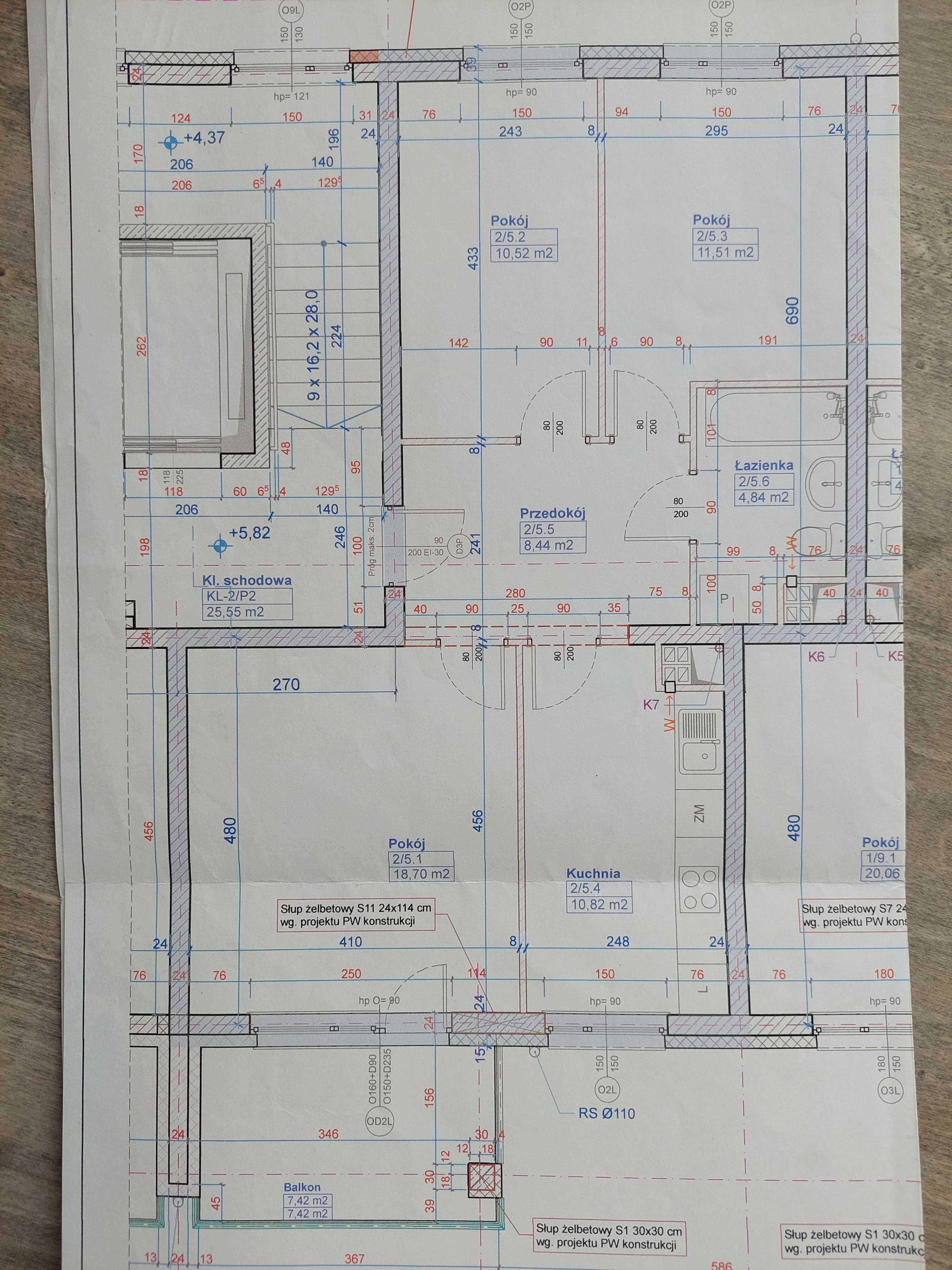 Mieszkanie 65 m2, Oława ul. Zaciszna, ogrzewanie podłogowe