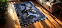 Dywan do Salonu Efekt 3D Nowoczesne Wzory Elegancki Loft 140x200 cm