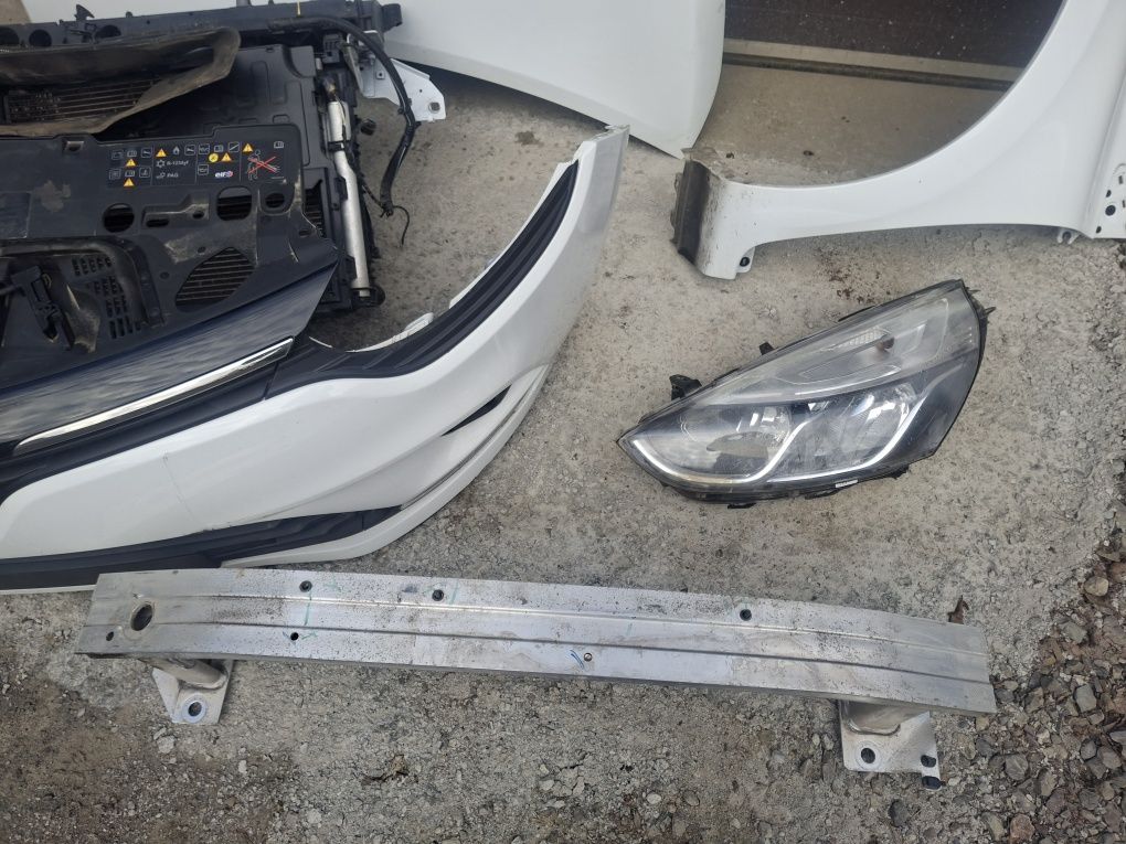Przód maska zderzak błotnik pas wzmocnienie 1.5 dci clio IV lift 17r